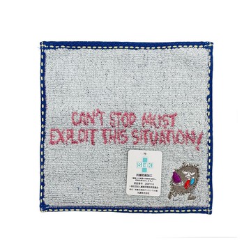 日本丸真 Moomin 嚕嚕米漫畫風口袋小方巾 小偷史汀奇_廠商直送