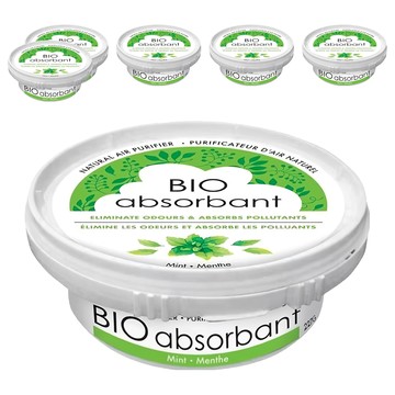 BIO absorbant 森多精天然除臭凝膠  6個  森林/薄荷