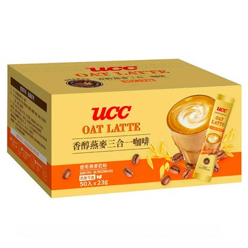 [COSCO代購6] C156438 UCC 香醇燕麥三合一咖啡 23公克 X 50入