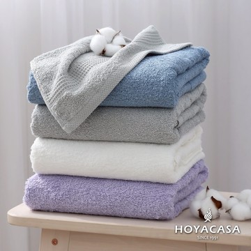 HOYACASA 100%天然有機棉浴巾｜多款任選｜70x138cm