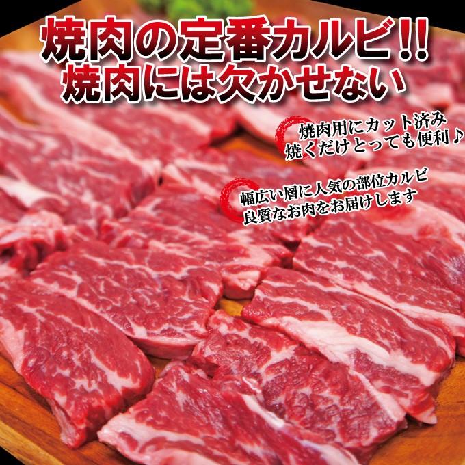 厚切り霜降り牛肉カルビ500g冷凍 米国産 焼肉 和牛や国産に負けない味わい