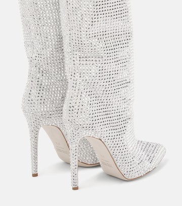Paris Texas Holly embellished knee-high boots
