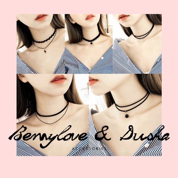 🇹🇼🉑 客製鏈長多款可選｜台灣手工製作Choker頸鏈項圈鎖骨頸圈短項鍊｜𝐃𝐔𝐒𝐇𝐀.𝐚𝐜𝐜 杜莎飾品