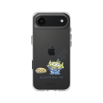 iPhone Air Clear Case（相機按鈕） 透明 - 迪士尼-玩具總動員 Toy Story - 三眼怪披薩玩具