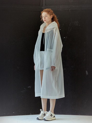 See-Thru Anorak Long Jumper_2color
