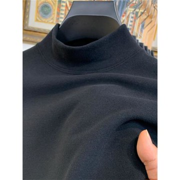 專柜高貨出口外貿 冬季加絨德絨打底衫雙面絨半高領內衣衛衣