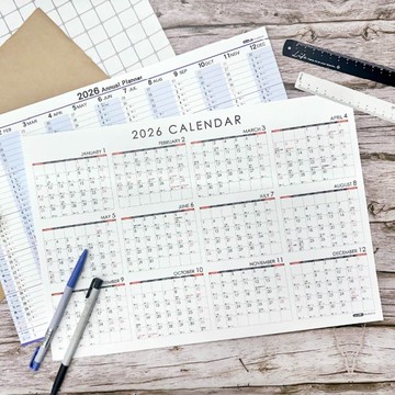 四季SEASON 2026年 超值年曆 8K-直式/月曆