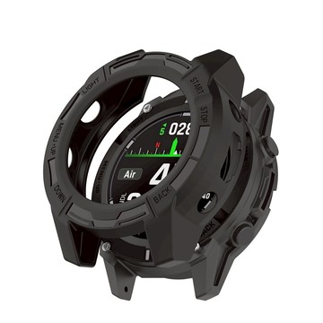 【半包保護殼】適用 Garmin Descent G2 / G1 solar 通用 手錶 鎧甲錶殼 防摔邊框 軟殼