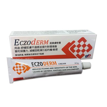 止癢用品 【Eczoderm 易樂膚】 皮膚修護軟膏(60g)