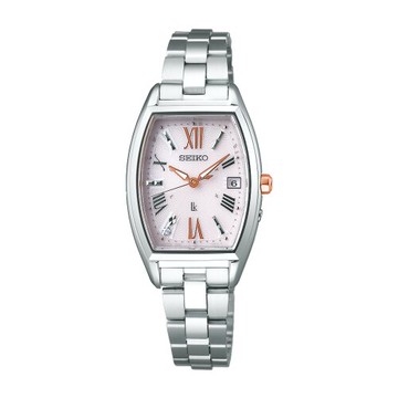 送禮首選★SEIKO LUKIA簡約優雅太陽能電波腕錶1B32-0AA0F(SSVW167J) SK005 附提袋【全館滿額折價★APP下單點數4倍送】線上購買享_實體門市同步服務