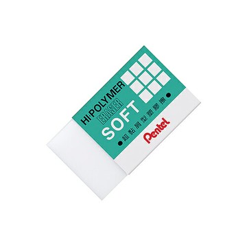 Pentel 飛龍 超黏屑型橡皮擦/塑膠擦-中 ZES-08