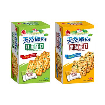 【蝦皮直營】義美天然取向 蘇打餅乾 120g/盒