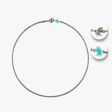 agnes b. sport b. dino恐龍造型項鍊(兩色)