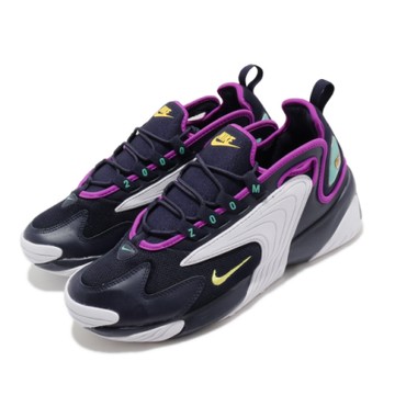 Nike 休閒鞋 Zoom 2K 運動 男鞋 海外限定 經典款 舒適 避震 穿搭 藍 紫 AO0269401