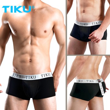 TIKU 梯酷 ~ 竹纖維平口男內褲-(1242)