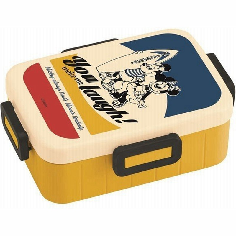 ミッキー ミニー 弁当箱 1段 4点ロックランチボックス 650ml ディズニーヴィンテージスポーツ 通販 Lineポイント最大0 5 Get Lineショッピング