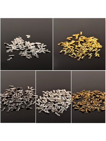 手作材料💖 合金小水滴金色銀色流蘇步搖手鍊耳飾吊墜DIY復古配件材料
