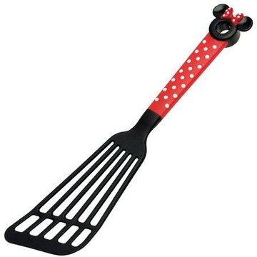 asdfkitty*米妮有洞長鍋鏟-不沾鍋煎匙-不傷鍋身-日本正版商品