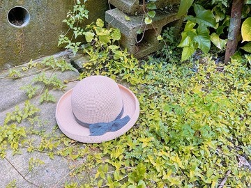 潔西Jessie 手織草帽   奶油草色 chokdee-muakdeedee