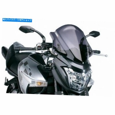 windshield 鈴木B-King 2008暗い喫煙のための裸の新しい世代のスポーツのフロントガラス PUIG NAKED NEW GENERATION SPORT WINDSHIELD FOR SUZUKI B-K