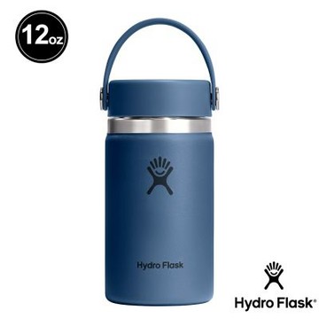 Hydro Flask 12oz/354ml 寬口 提環 保溫瓶 午夜藍