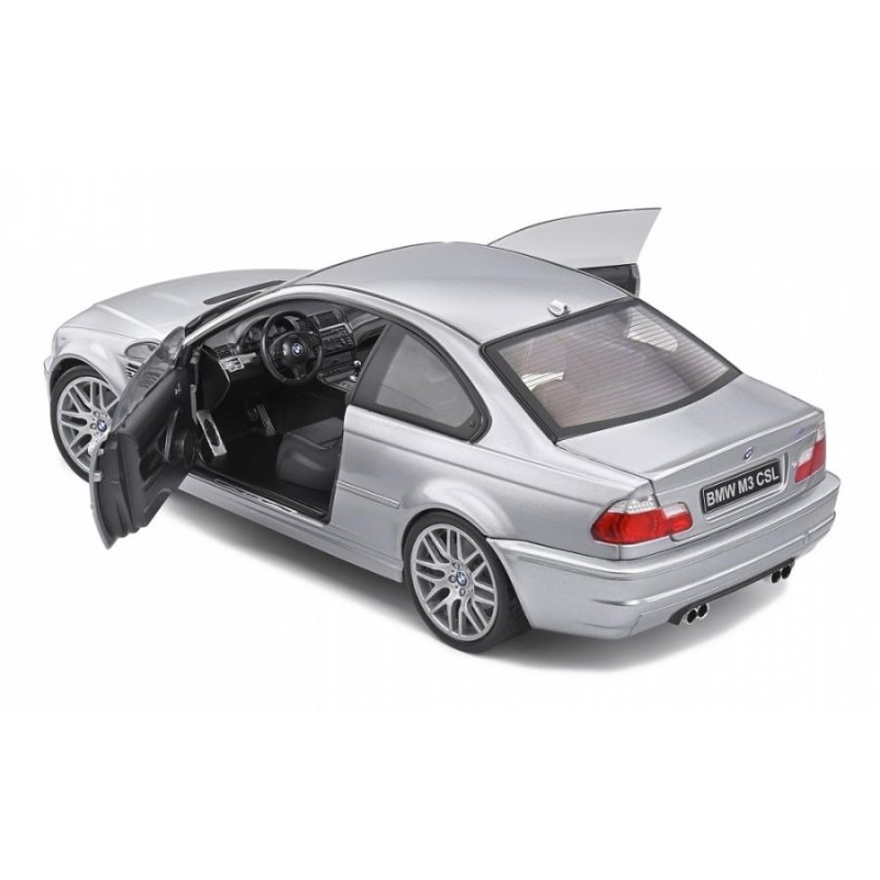 BMW M3 クーペ E46 1/43 ミニカー シルバー 3シリーズ-