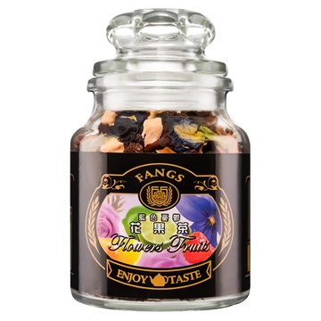 FANGS 方氏 藍色憂鬱花果茶  70g  1罐  1瓶