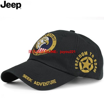 JEEP吉普棒球帽保暖帽四季休閑遮陽帽子CA0060