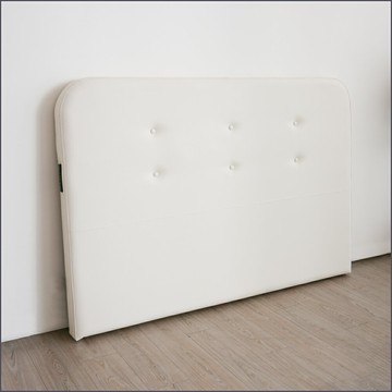 貓抓皮5尺床頭片 貓抓皮床頭板 雙人床頭板 床頭背板【101-DB-9065】Leader傢居館