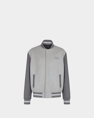 BALMAIN 羊毛棒球外套 - 46