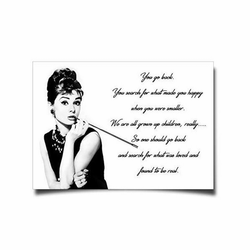 オードリーヘップバーン ポスター イラスト オシャレなインテリア フレーム有or無 J008a3 通販 Lineポイント最大get Lineショッピング