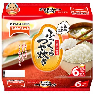 テーブルマーク たきたてご飯 ふっくらつや炊き 6食 (180g×6個)×6個入×(2ケース)｜ 送料無料