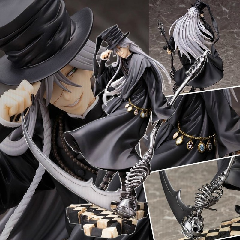 新品即納』{FIG}(再販)ARTFX J 葬儀屋 黒執事 Book of Circus 1/8 完成