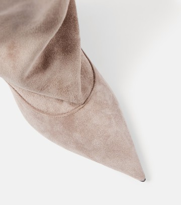 Paris Texas Ines suede over-the-knee boots