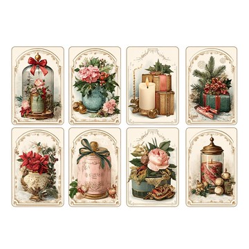 【10月新品3】20-104-0049 剪裁紙・拼貼素材