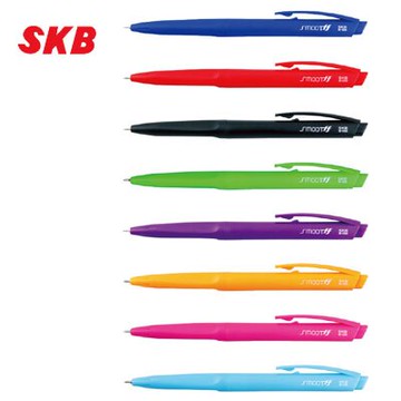 SKB IB-1006 自動原子筆(0.6mm)8色 12支 / 打【APP滿額下單10%點數(單一帳號最高5000點)】1/31止