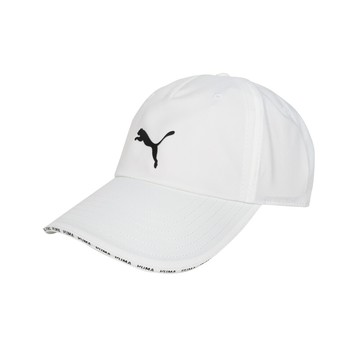 puma 訓練系列棒球帽-防曬 遮陽 棒球帽 運動 帽子 白黑