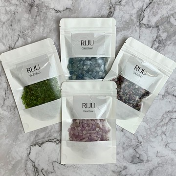 水晶凈化消磁碎石- 紫鋰輝 海藍寶 碧璽 橄欖石  辦公室裝置擺飾