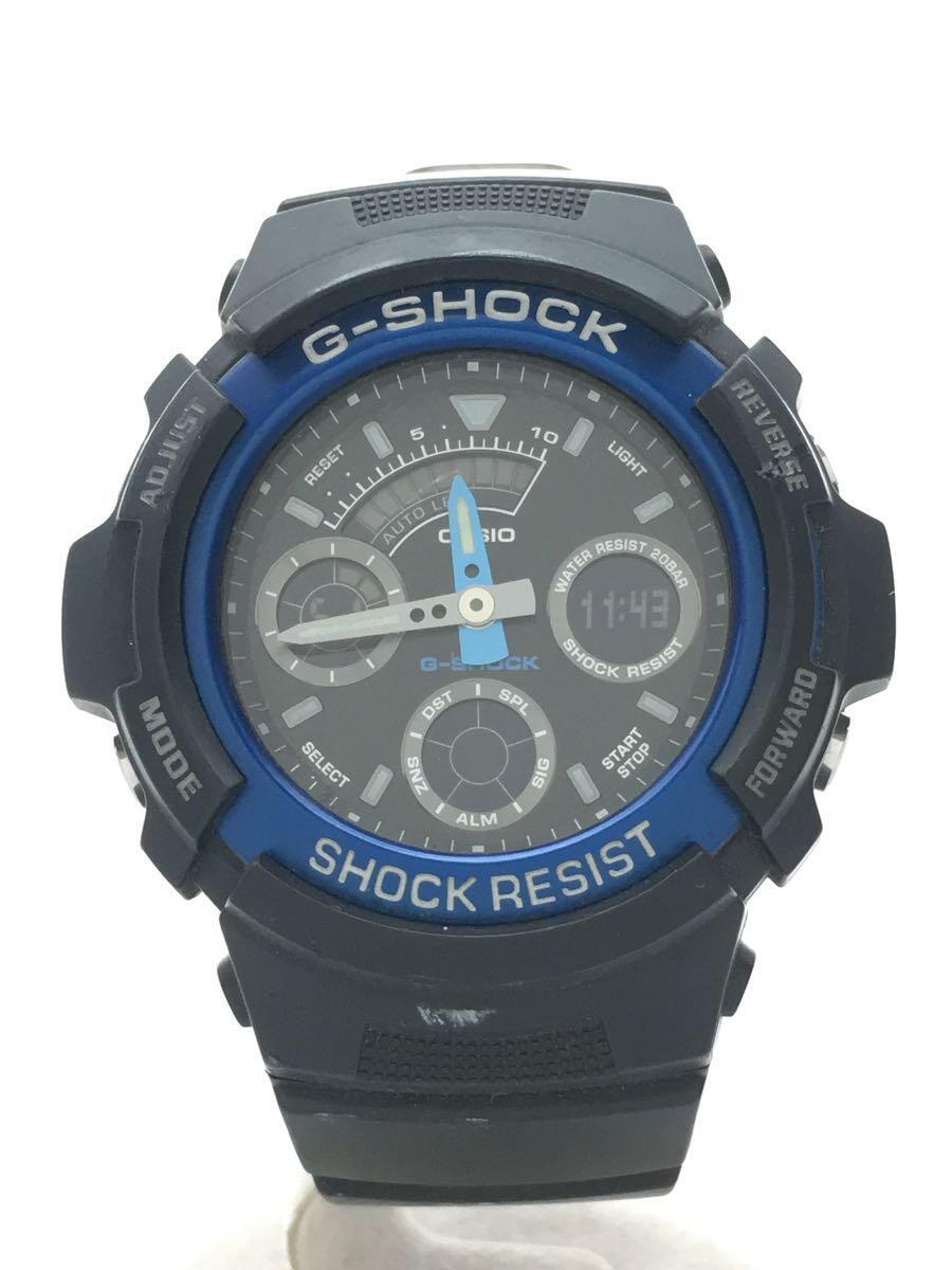 クォーツ腕時計・G-SHOCK/gulfmaster/デジアナ/BLK