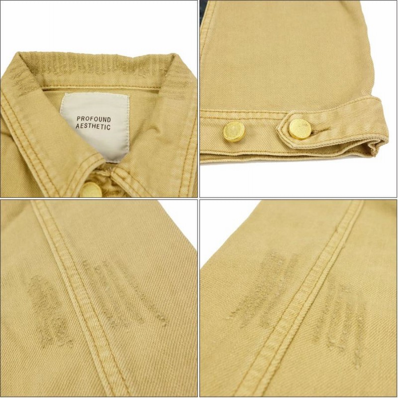 PROFOUND AESTHETIC/プロファウンド エステティックデニムジャケット  