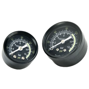 錶頭氣泵出口空壓機1分2分氣壓錶奧突斯捷豹配件精品壓力金屬