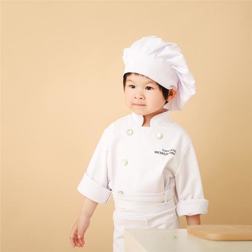 小禾滿滿小紅書兒童小廚師套裝工作服寶寶親子禮物寫真攝影烘焙課