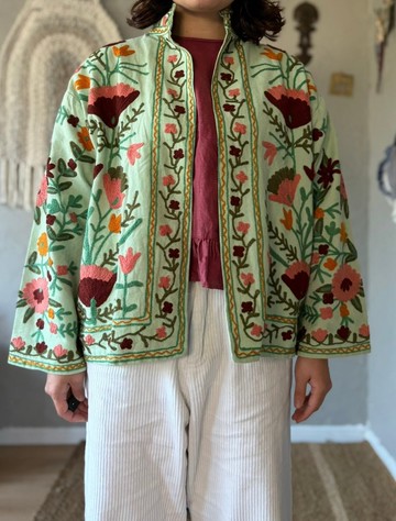 【Sunny】Suzani 刺繡夾克