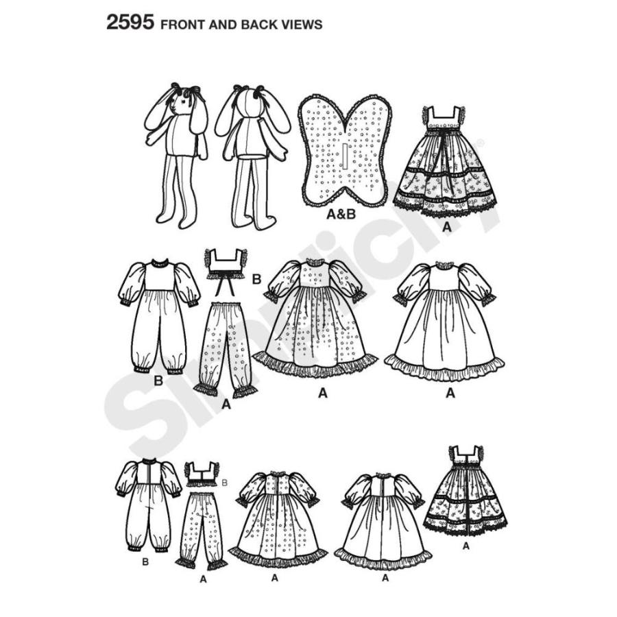 Simplicity Sewing Pattern 2595 Crafts, One Size