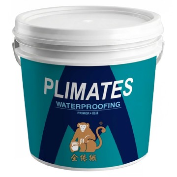 PLIMATES 金絲猴 粉狀抗水壓矽酸質水泥塗料 CP77 3加侖  1個