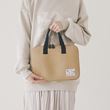 【印花樂】11吋iPad收納包-手提款/I系列/大地棕