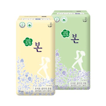 OC BON Ultra Thin Wings Sanitary Pads (M/L)