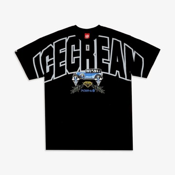 ICECREAM COLLEGIATE S/S TEE 短袖T恤 黑
