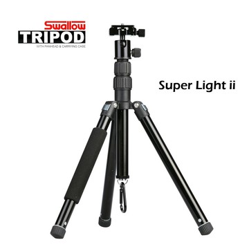 Swallow Super Light II代 微型反折式 三腳架 公司貨 超輕巧 收納小 偏心腳管設計 贈手機夾