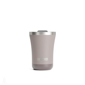 美國 ZOKU 車用真空不鏽鋼保溫杯 350ml (灰) 隨行杯 環保杯 咖啡杯